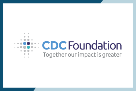 CDC Foundation logo.